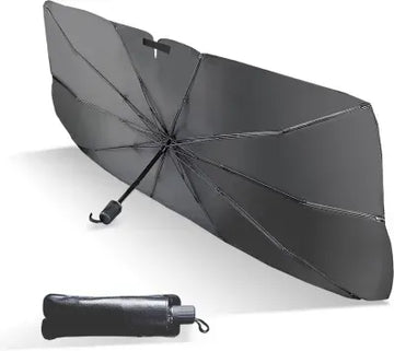 Car Windshield Sunshade Umbrella – Foldable UV Protection Cover | Heat Block Car Front Shade